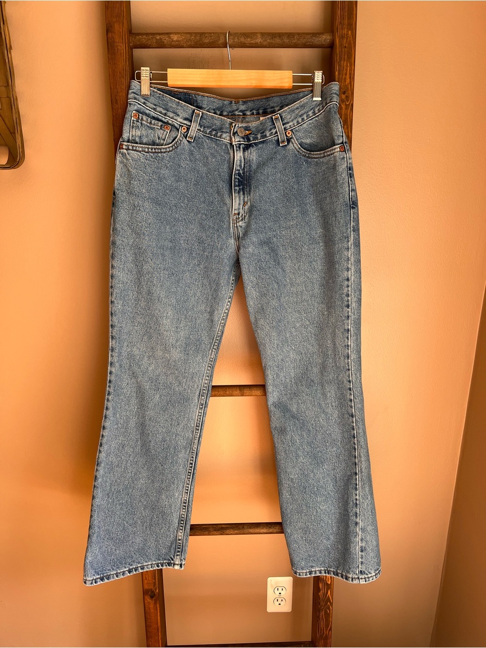 Levi's 517s Light Blue Bootcut Jeans